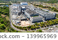 廣島縣東廣島市美光記憶體日本工廠外觀（無人機空拍）_HHMIC_No14 139965969