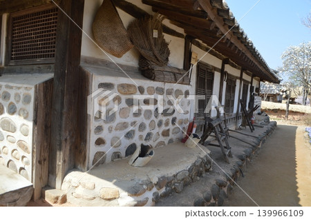 A traditional Korean house (hanok) preserved at the Cheongpung Cultural Foundation site in Jecheon City, Chungcheongbuk-do, South Korea. A traditional Korean house (hanok) preserved at the Cheongpung Cultural Foundation site in Jecheon City, Chungcheongbuk-do, South Korea. 139966109