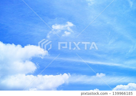藍色的天空和雲圖像 藍色的天空和雲圖像 139966185