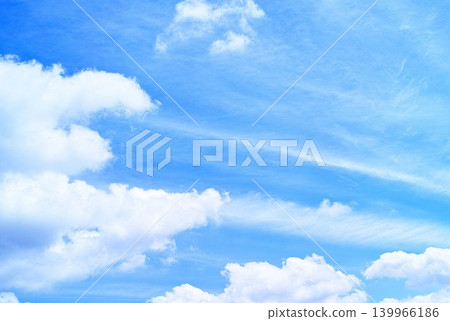 藍色的天空和雲圖像 藍色的天空和雲圖像 139966186