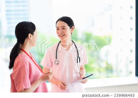 Staff supporting medical care Staff supporting medical care 139966493