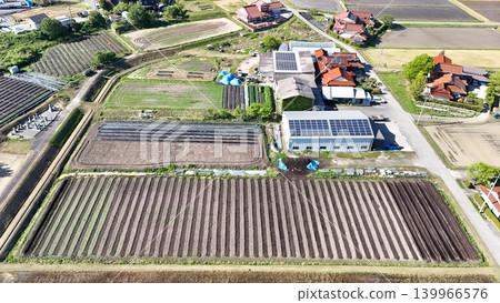 Photographed in May 2026_Higashihiroshima City, Hiroshima Prefecture [Agri Alliance Waki Farm] Drone aerial photography_HHAGUR_No08 139966576