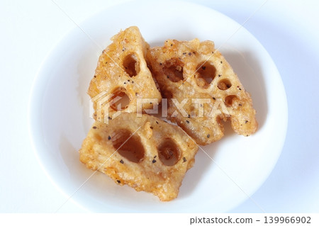 Deep-fried lotus root 139966902