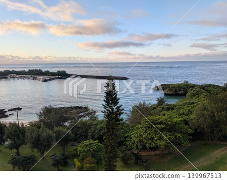 Sunrise over Aragusuku, Miyako Island 139967513