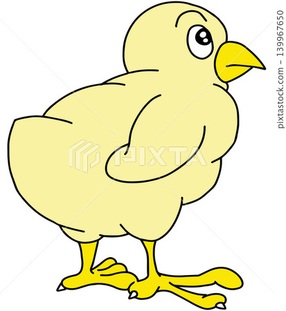 Hand-drawn animal illustration ☆ Chick Hand-drawn animal illustration ☆ Chick 139967650