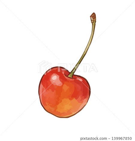 A mouthwatering illustration of cherries A mouthwatering illustration of cherries 139967850