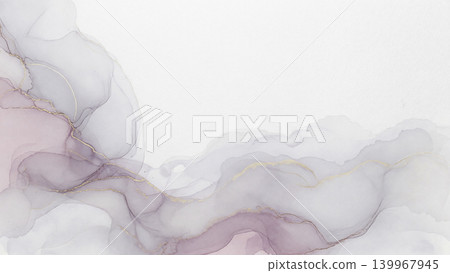 Alcohol ink and gold create an elegant background material. Alcohol ink and gold create an elegant background material. 139967945