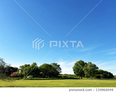 A refreshing blue sky park A refreshing blue sky park 139968049