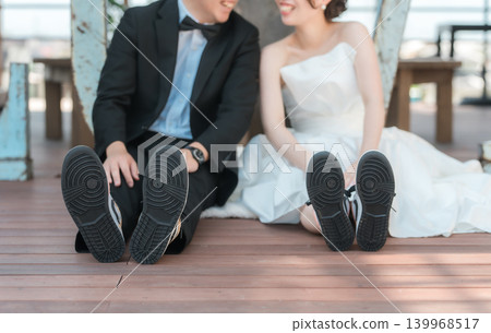 Sneaker coordination and sneaker wedding images Sneaker coordination and sneaker wedding images 139968517