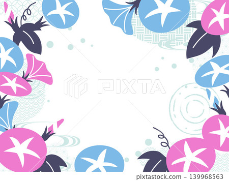 A refreshing background image featuring morning glories, perfect for summer. A refreshing background image featuring morning glories, perfect for summer. 139968563