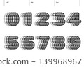 第 047 行上的一組從 0 到 9 的數字 139968967