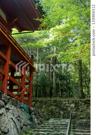 At Yokokawa Chudo, Mount Hiei At Yokokawa Chudo, Mount Hiei 139969312