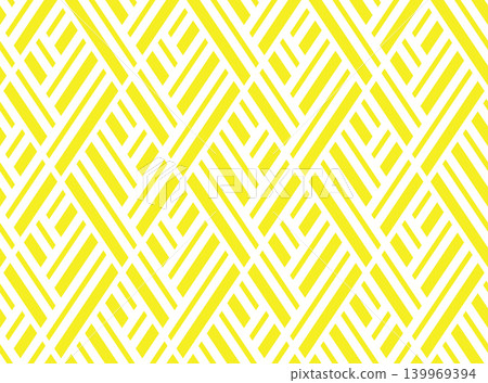 Abstract geometric pattern. A seamless vector background. White and yellow ornament. Graphic modern pattern. Simple lattice graphic design Abstract geometric pattern. A seamless vector background. White and yellow ornament. Graphic modern pattern. Simple lattice graphic design 139969394