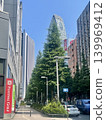 The cluster of skyscrapers in Nishi-Shinjuku and the Mode Gakuen Cocoon Tower 139969412
