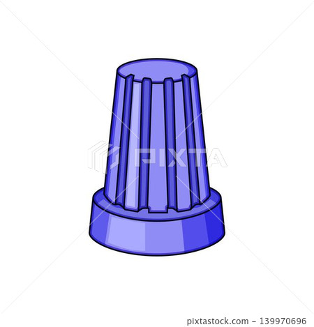 Wire nut connecting electrical cables safety component Wire nut connecting electrical cables safety component 139970696