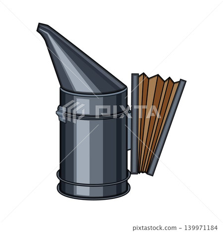 Beekeeper metal smoker tool with bellows Beekeeper metal smoker tool with bellows 139971184