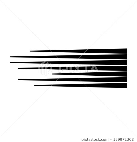 Abstract speed lines illustrating dynamic motion and progress Abstract speed lines illustrating dynamic motion and progress 139971308
