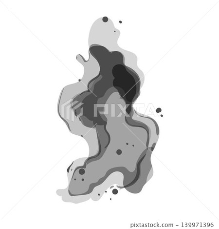 Abstract ink bleed creating smoky fluid texture Abstract ink bleed creating smoky fluid texture 139971396