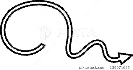 Arrows pixel different shapes and directions Arrows pixel different shapes and directions 139971635