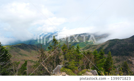 View from the summit of Mount Nekodake 139971823