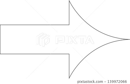 Arrow icon thin line style direction, traffic, forward, cursor Arrow icon thin line style direction, traffic, forward, cursor 139972066