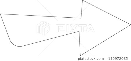 Arrow icon thin line style direction, traffic, forward, cursor Arrow icon thin line style direction, traffic, forward, cursor 139972085