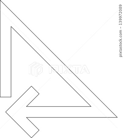Arrow icon thin line style direction, traffic, forward, cursor Arrow icon thin line style direction, traffic, forward, cursor 139972089