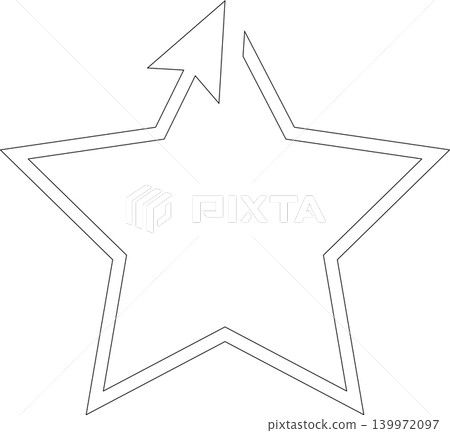 Arrow icon thin line style direction, traffic, forward, cursor Arrow icon thin line style direction, traffic, forward, cursor 139972097
