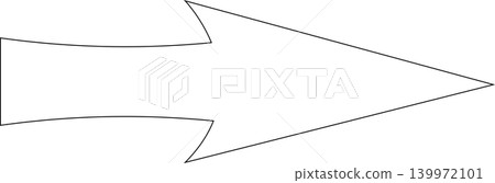 Arrow icon thin line style direction, traffic, forward, cursor Arrow icon thin line style direction, traffic, forward, cursor 139972101