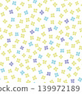 Hand-painted colorful hydrangea pattern 139972189