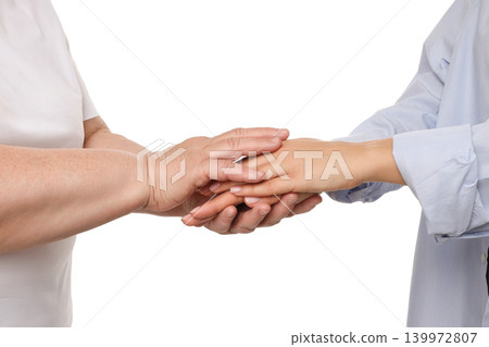 Hands join together in a gesture of connection, PNG Hands join together in a gesture of connection, PNG 139972807