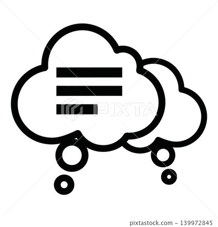 Cloud computing data storage icon symbol technology concept Cloud computing data storage icon symbol technology concept 139972845