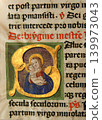 Close up of old Holy Bible book 139973043
