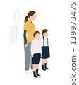 Children taking turns on duty 139973475