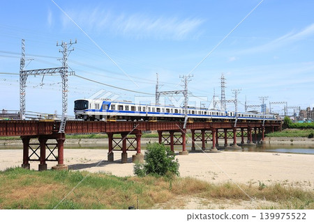 [Nankai Railway] 7000 series semi-express train (Koya Line: Abikomae to Asakayama) 139975522