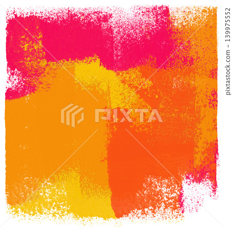 Hand-painted grunge paint in vibrant colors using a roller. Hand-painted grunge paint in vibrant colors using a roller. 139975552