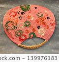 Colorful handmade fans and summer craft ideas 139976183