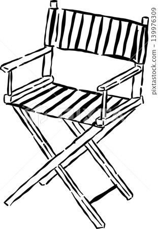 Tennis Director Chair Outline Sketchy Hand Drawn Tennis Director Chair Outline Sketchy Hand Drawn 139976309