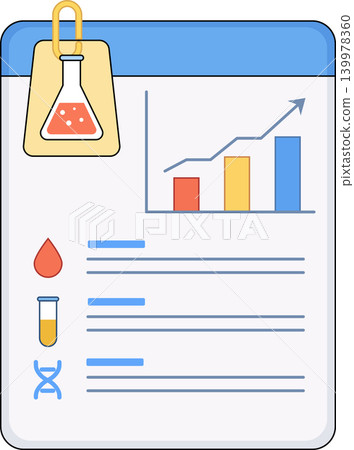 Medical Laboratory Report Dashboard with Research Data and Analysis Chart Medical Laboratory Report Dashboard with Research Data and Analysis Chart 139978360