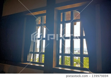 Matsue Castle, the arched window of the keep (Matsue City, Shimane Prefecture) Matsue Castle, the arched window of the keep (Matsue City, Shimane Prefecture) 139979894