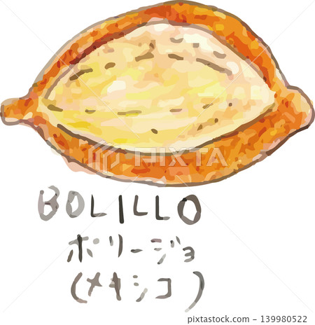 Cute handwritten Bolillo Cute handwritten Bolillo 139980522