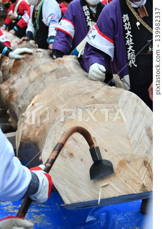 禦柱祭、村莊遊行、春宮神社 139982337