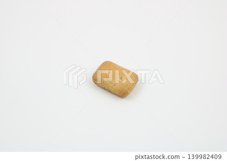 A close-up of hardtack biscuits useful in times of disaster. A close-up of hardtack biscuits useful in times of disaster. 139982409
