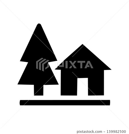 Service area icon illustration Service area icon illustration 139982500