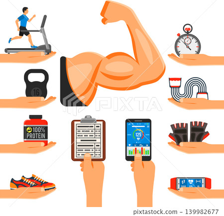 Fitness and Gym Concept Fitness and Gym Concept 139982677