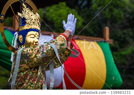 淨土祈福-為中條公主在太摩寺舉行的追思儀式 淨土祈福-為中條公主在太摩寺舉行的追思儀式 139983231