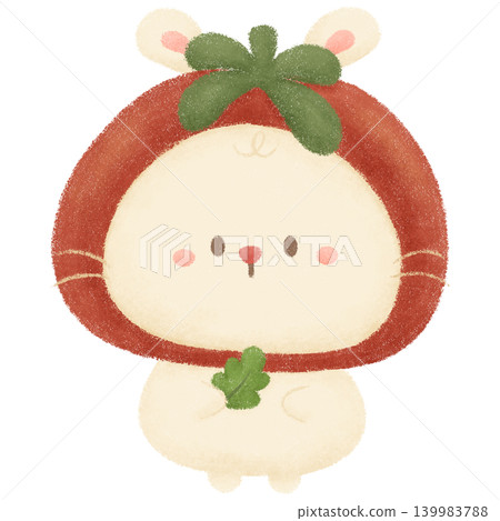 Little bunny and tomato Little bunny and tomato 139983788