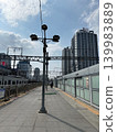 Railway station, background is architecture 139983889