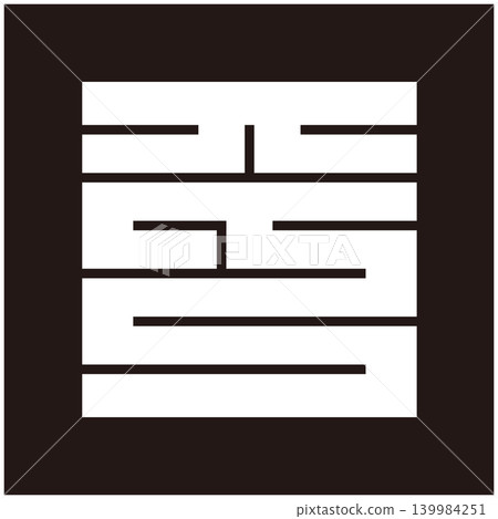 家族徽章 - 方形字元 - 扁平 139984251