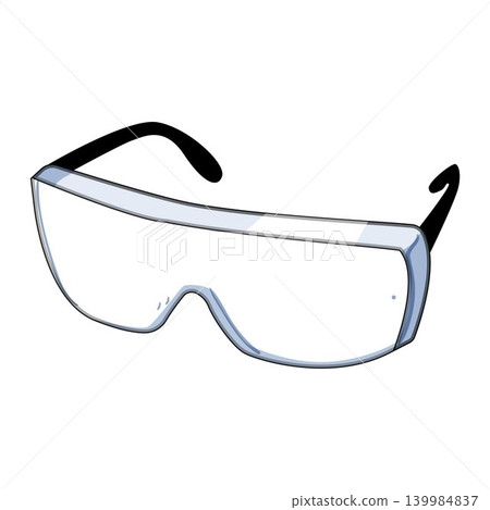 Safety glasses providing eye protection in medical and industrial settings Safety glasses providing eye protection in medical and industrial settings 139984837